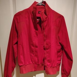 Lightweight red jacket